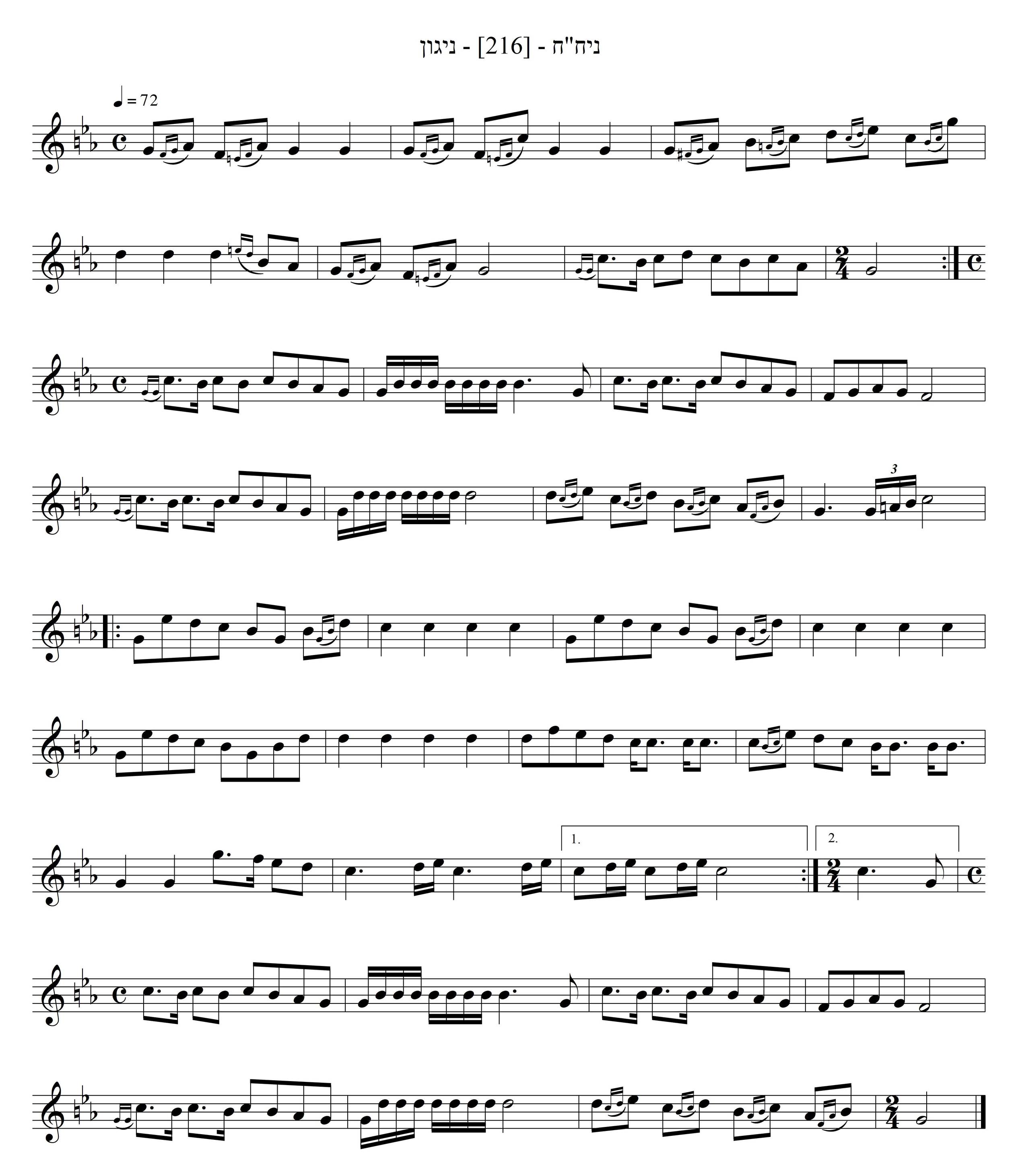 ניגון יחידות לר' משה צאשניקער