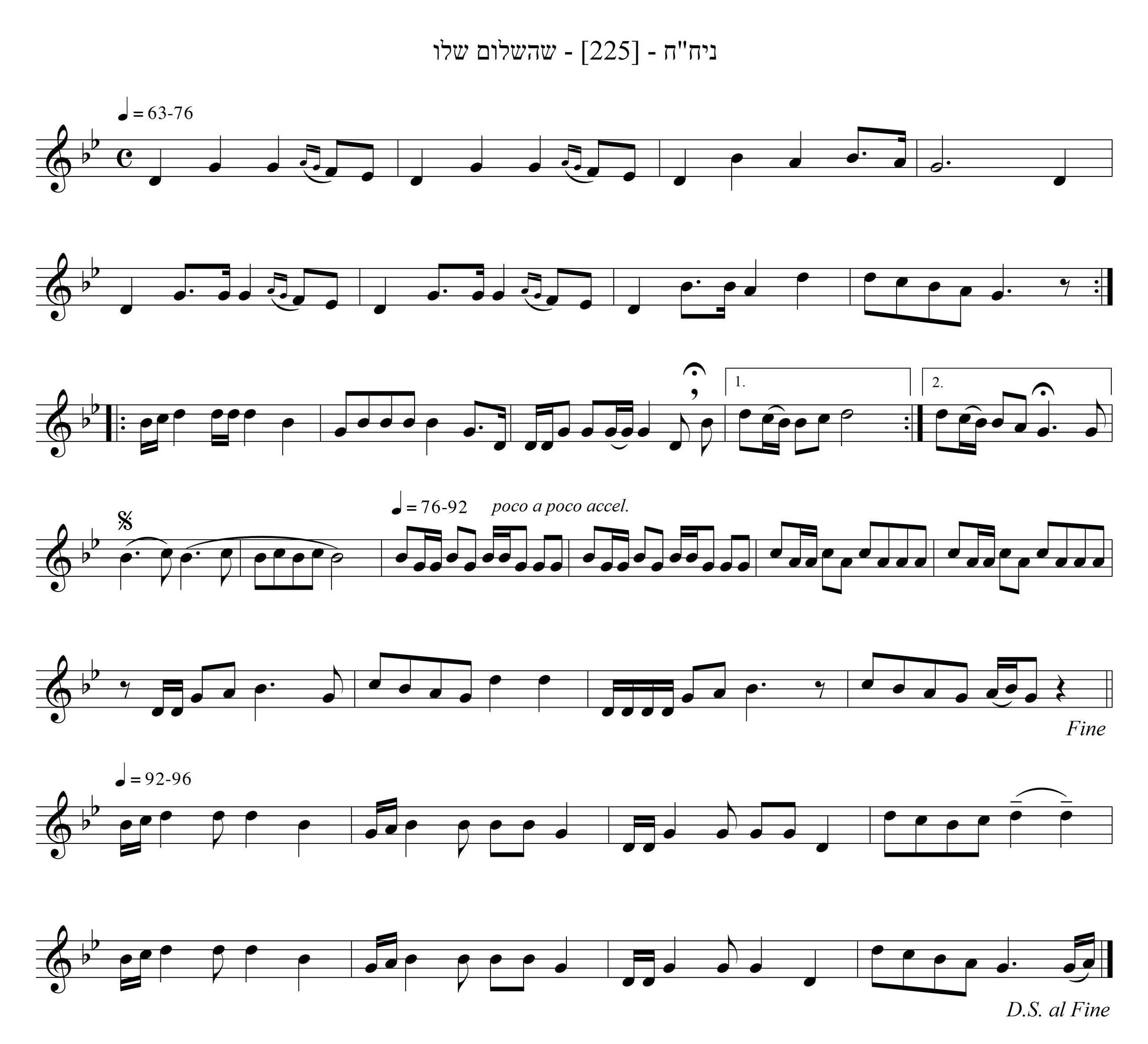 [Algemeyn 2188] שהשלום שלו