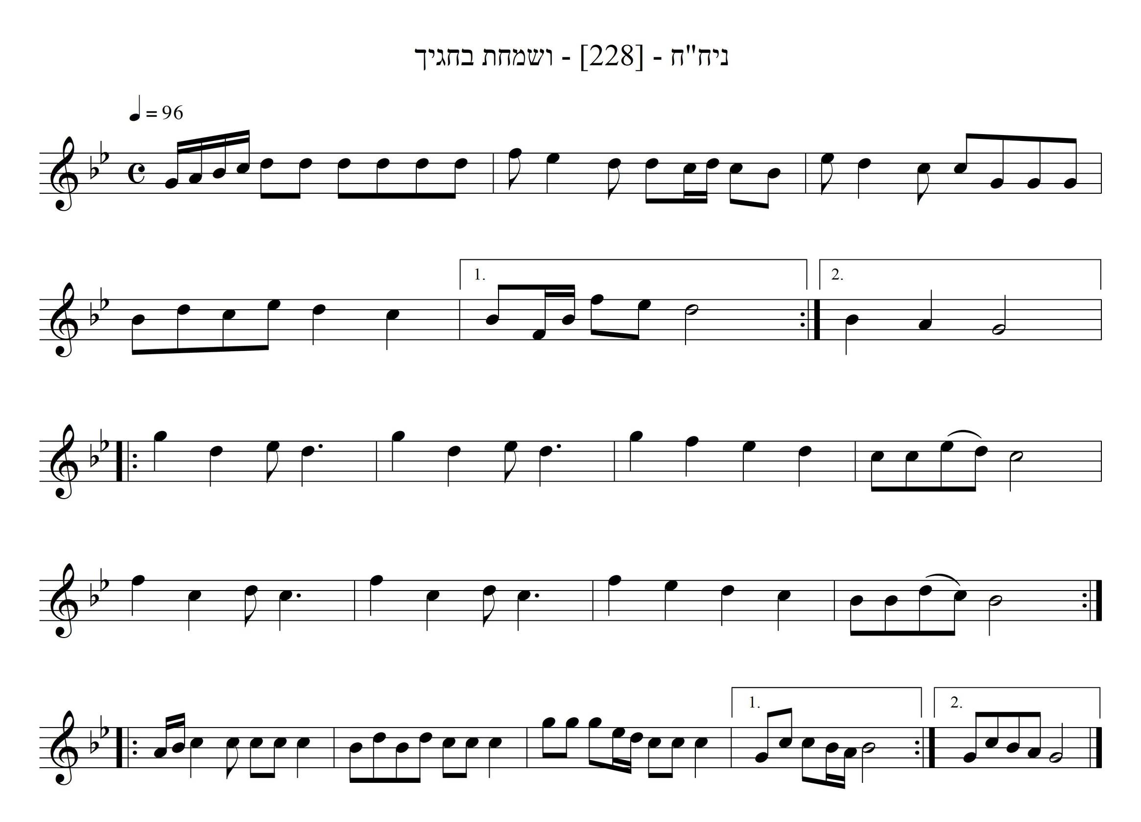 [Algemeyn 2207] ושמחת בחגך