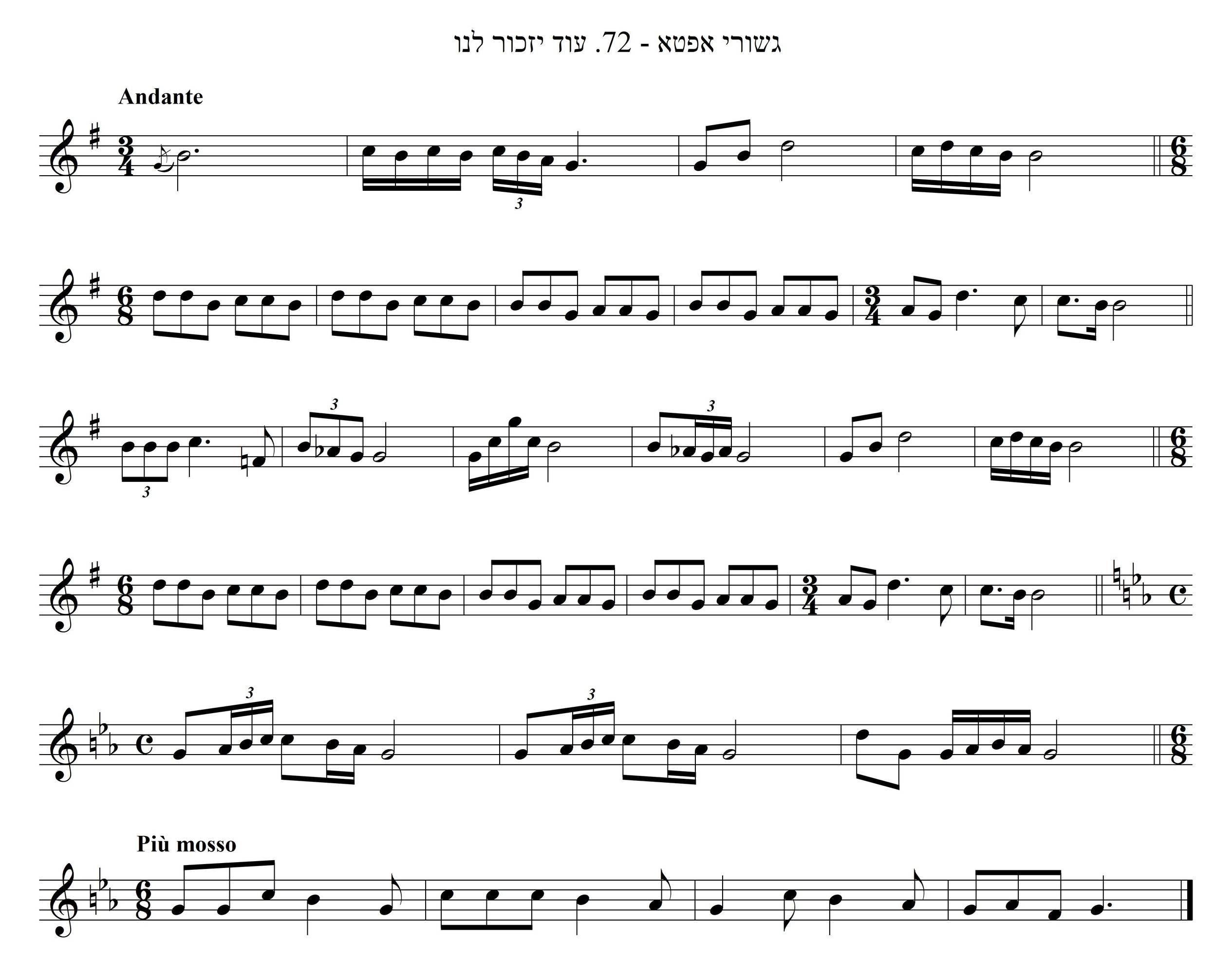 עוד יזכור לנו