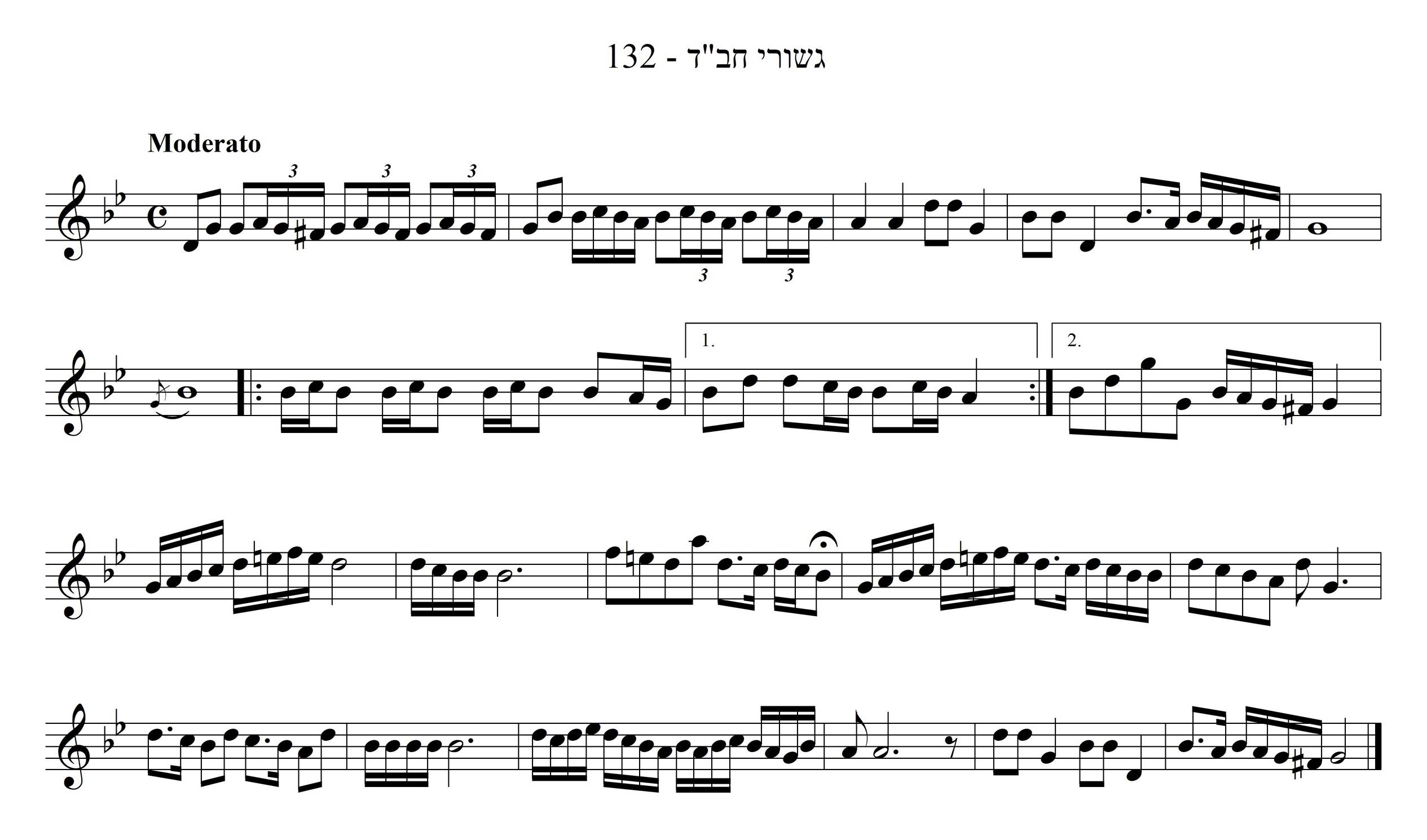 נגון לר' לייב, בנו הבכור של הצמח צדק