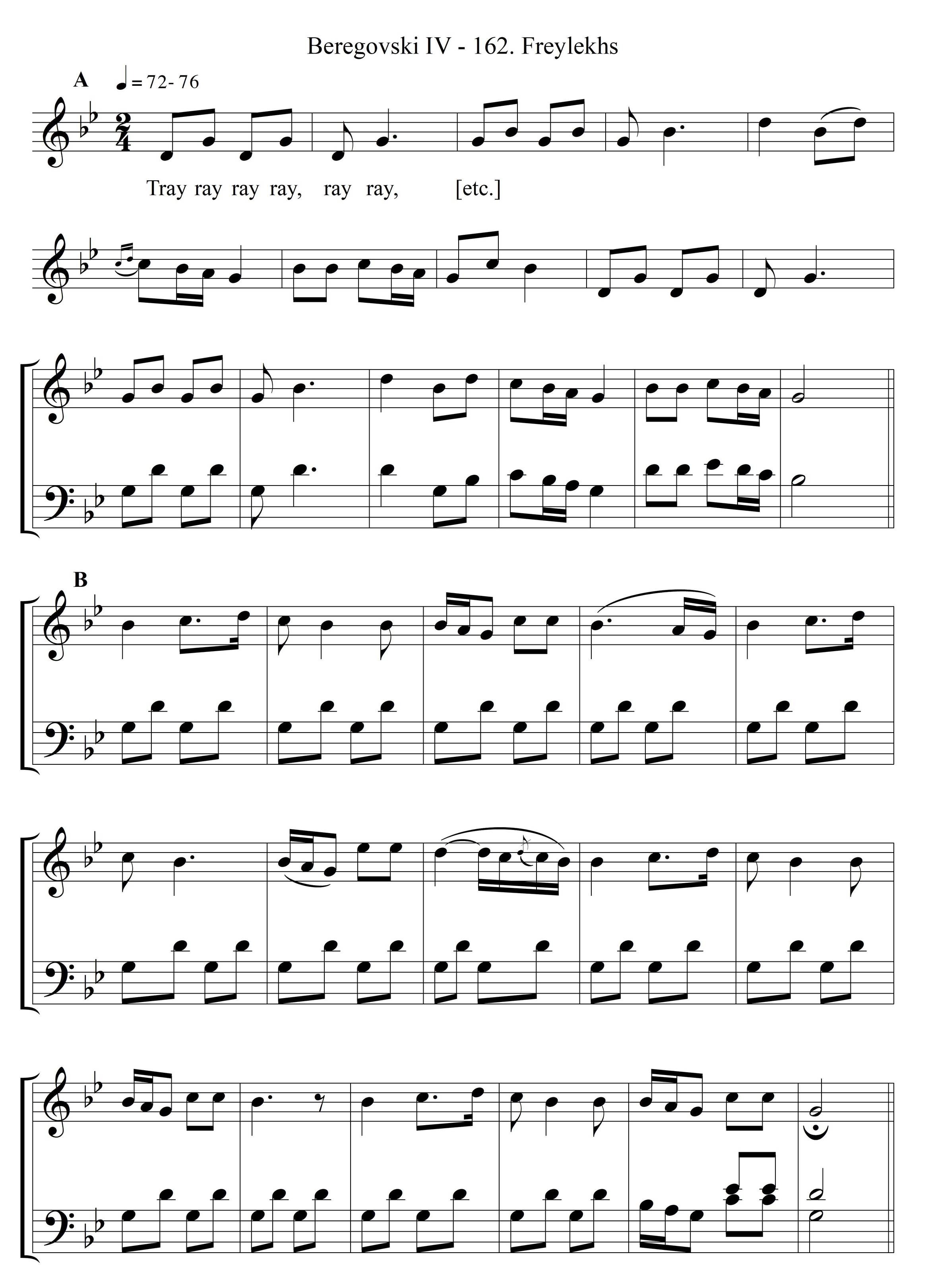 Freylekhs - פריילעכס