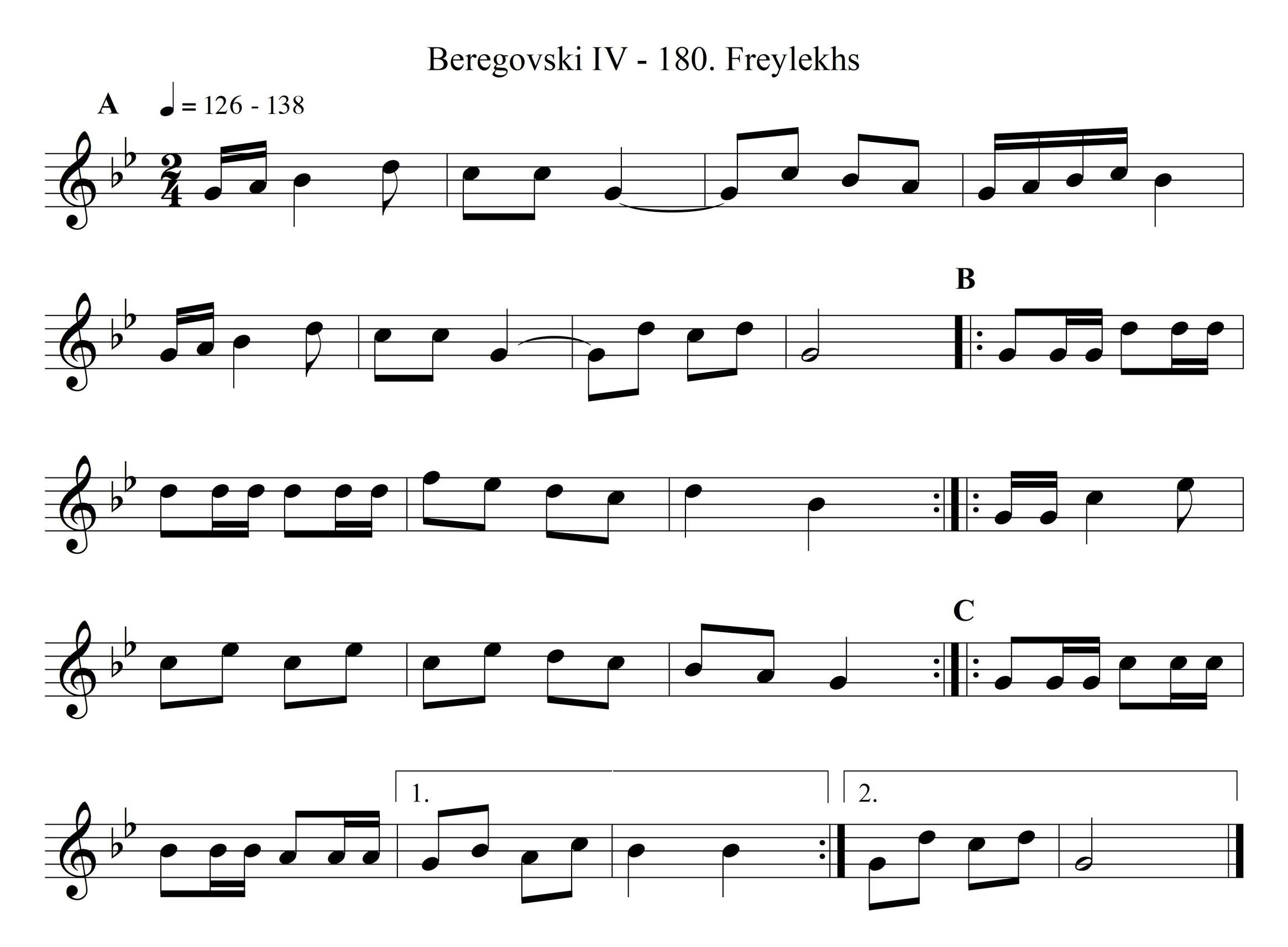 Freylekhs - פריילעכס