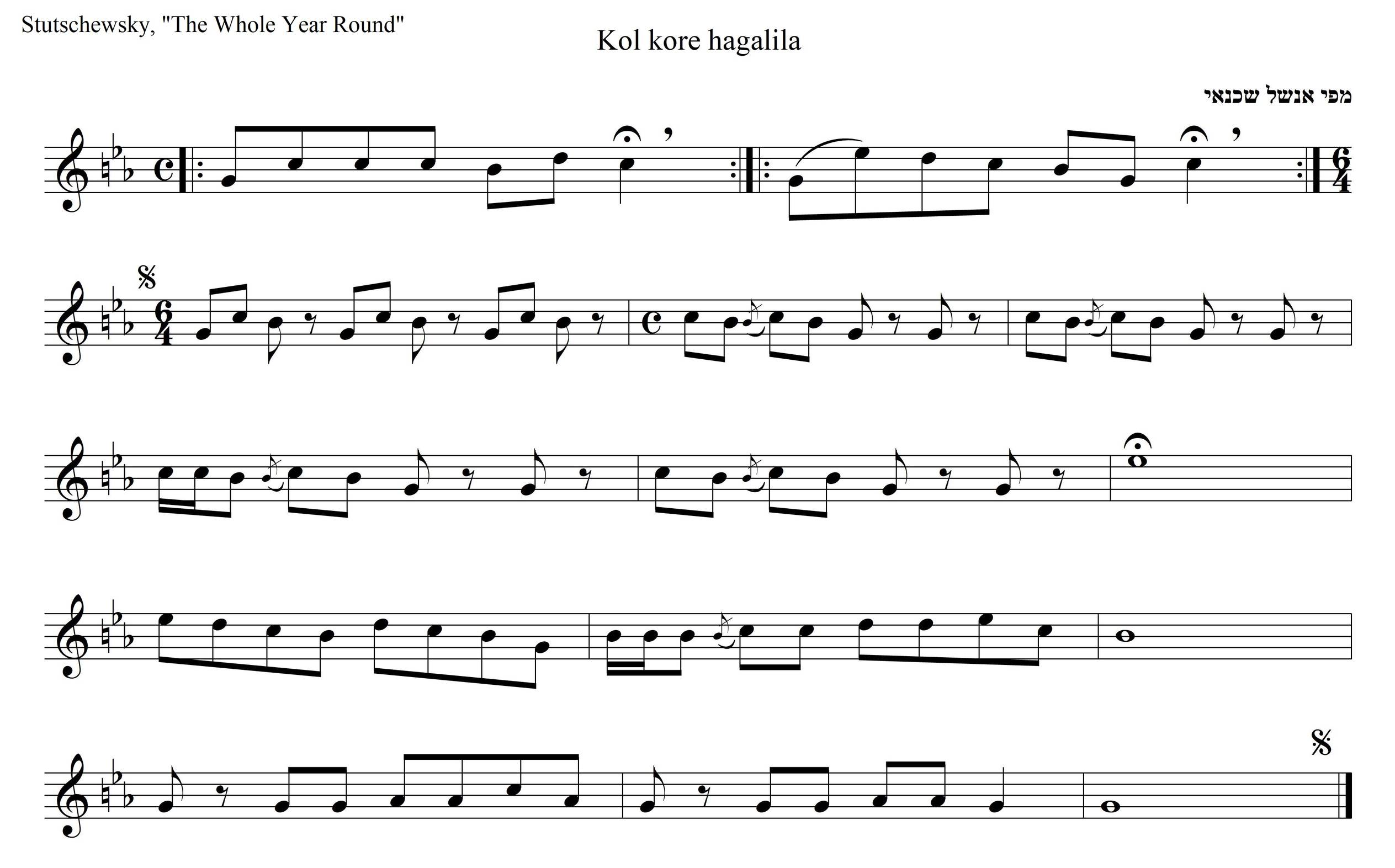 קול קורא הגלילה